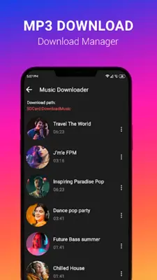 Music Downloader android App screenshot 2