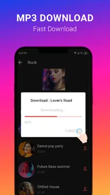 Music Downloader android App screenshot 3