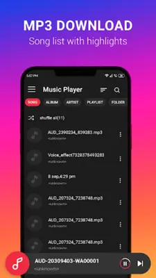 Music Downloader android App screenshot 4